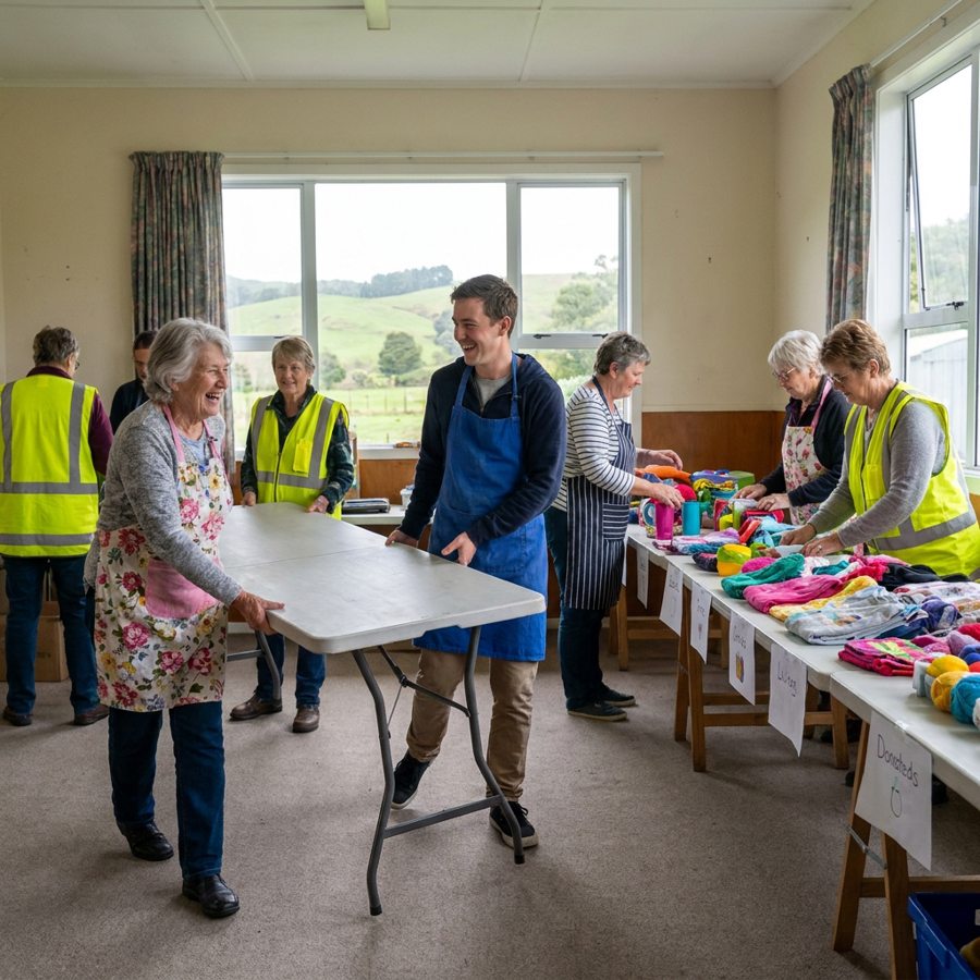 Community club volunteers